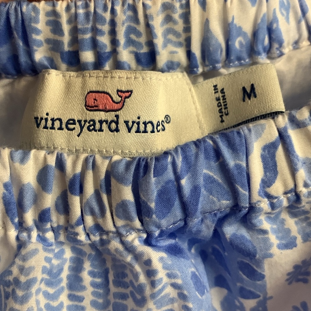 Vineyard And Vines Size Medium Patchwork Print Sh… - image 7